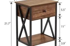 High quality custom made bed side table With draw
